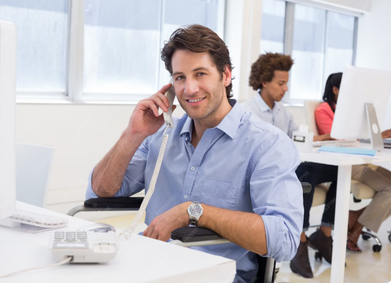 PBX phone system software dashboard managing business calls