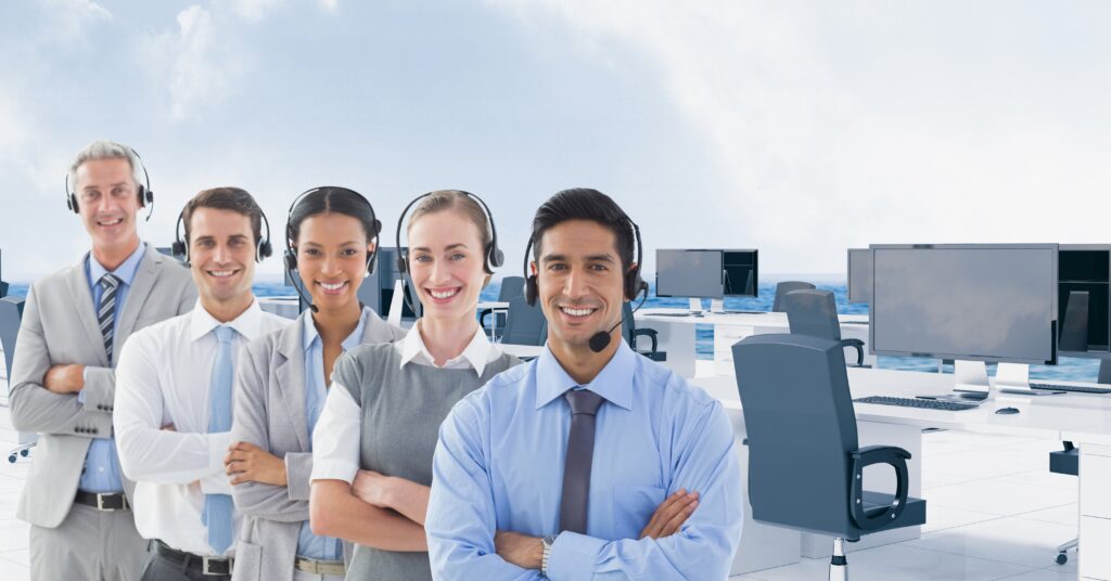 Enterprise contact center solution for customer communication