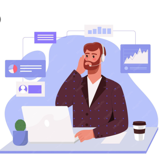 Dialer software for automated outbound calls and call center management